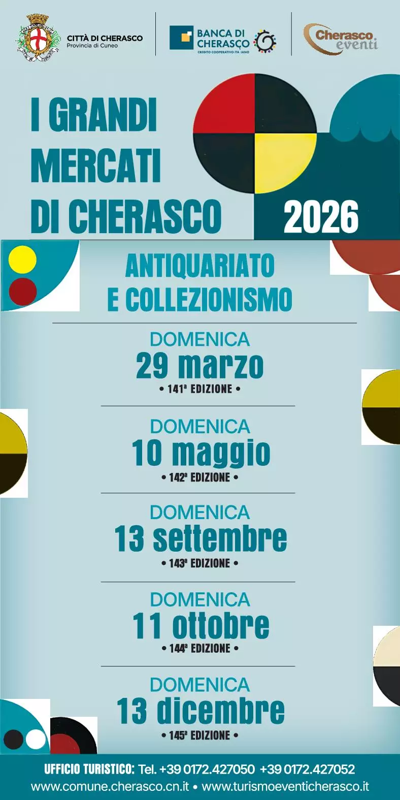 mercati antiquariato 2026