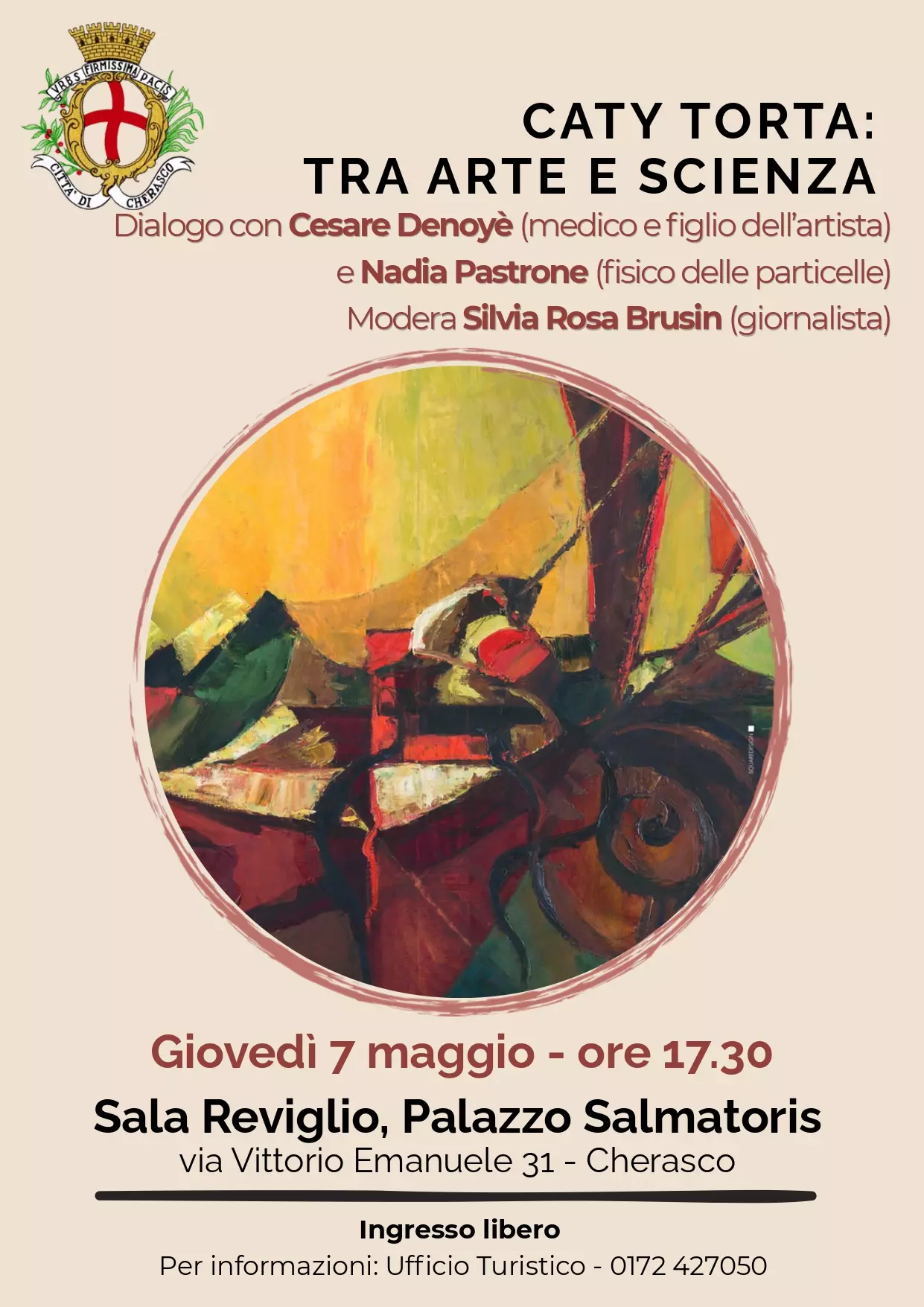 locandina incontro Caty Torta